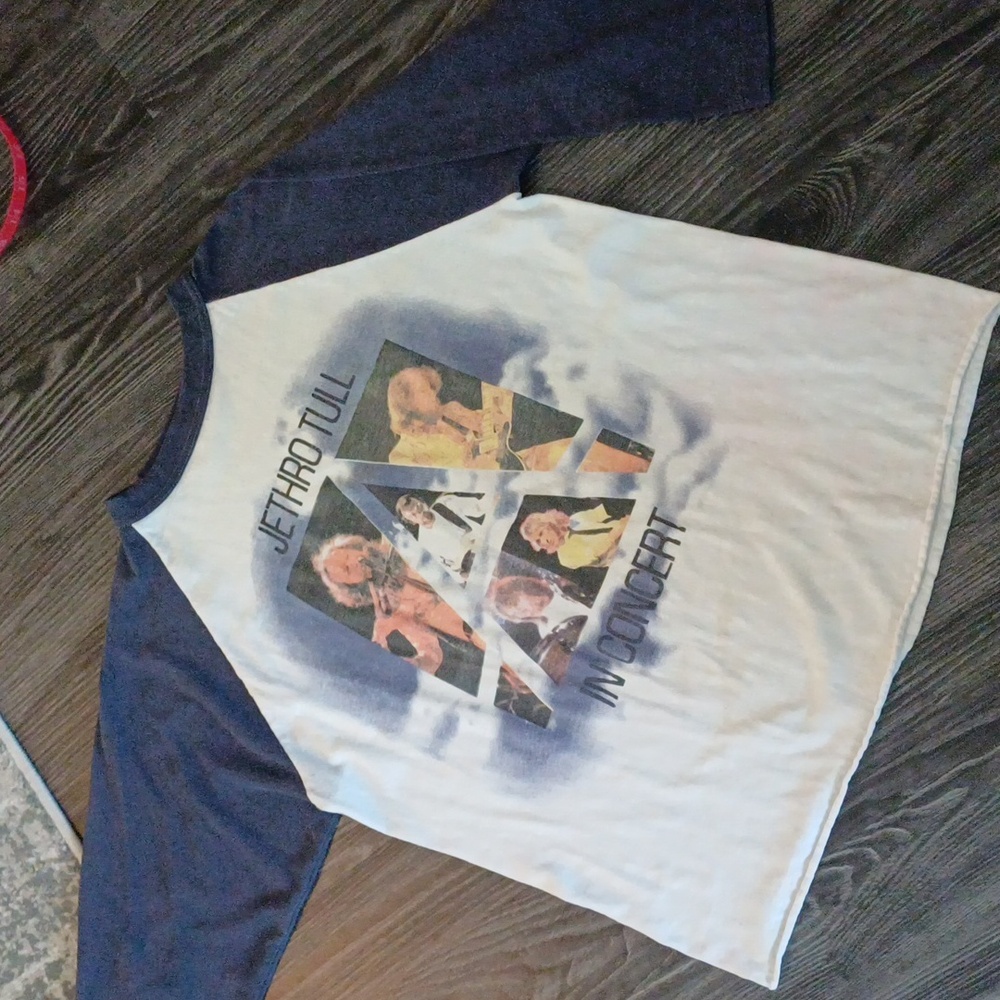 Jethro Tull authentic vintage 80's concert Jersey tshirt M S - Picture 2 of 14